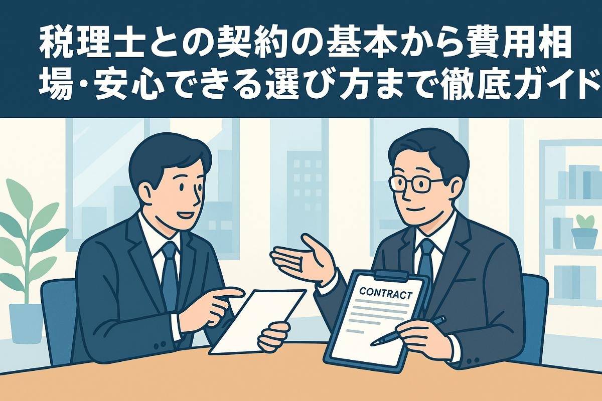 税理士との契約の基本から費用相場・安心できる選び方まで徹底ガイド