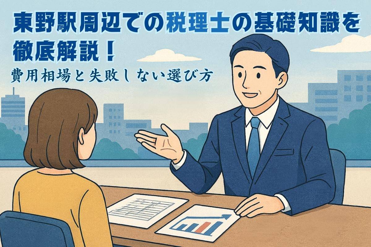 東野駅周辺での税理士の基礎知識を徹底解説！費用相場と失敗しない選び方