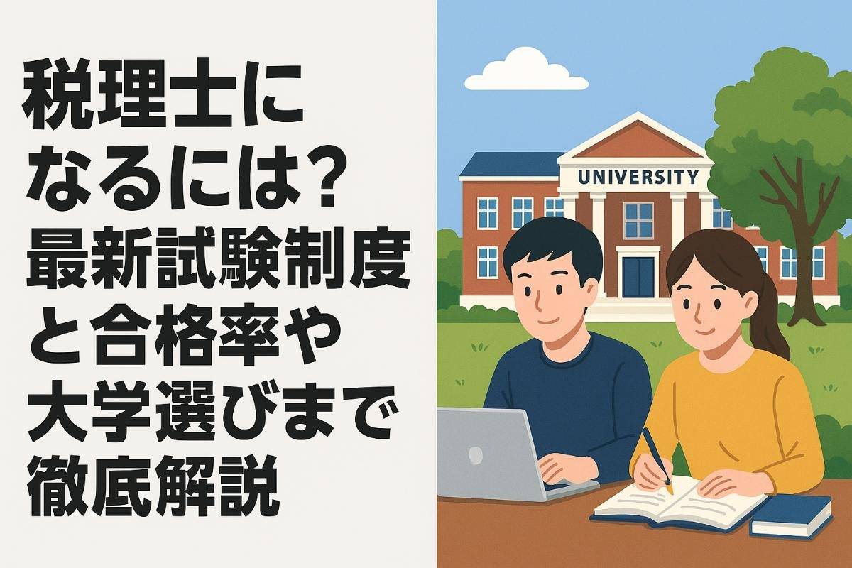 税理士になるには？最新試験制度と合格率や大学選びまで徹底解説