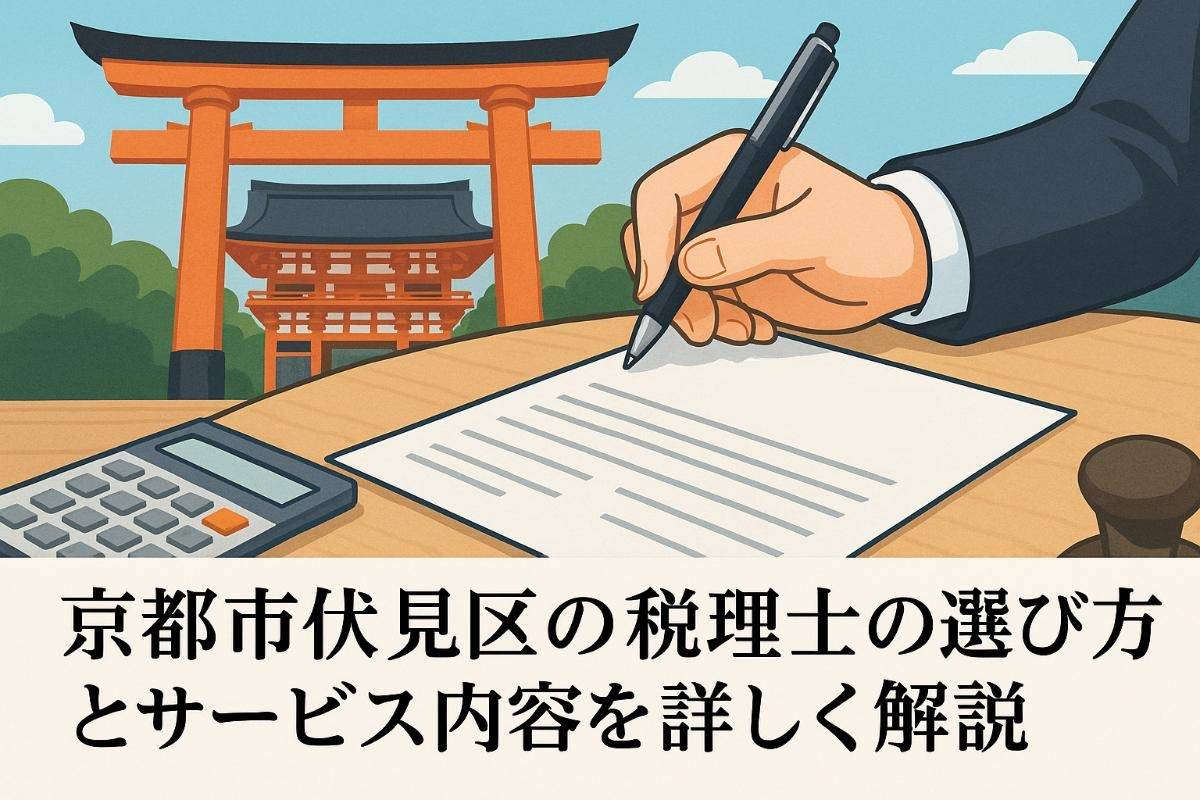 京都市伏見区での税理士の選び方とサービス内容を詳しく解説