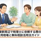 御陵駅周辺で税理士に依頼する際の費用相場と無料相談活用法ガイド